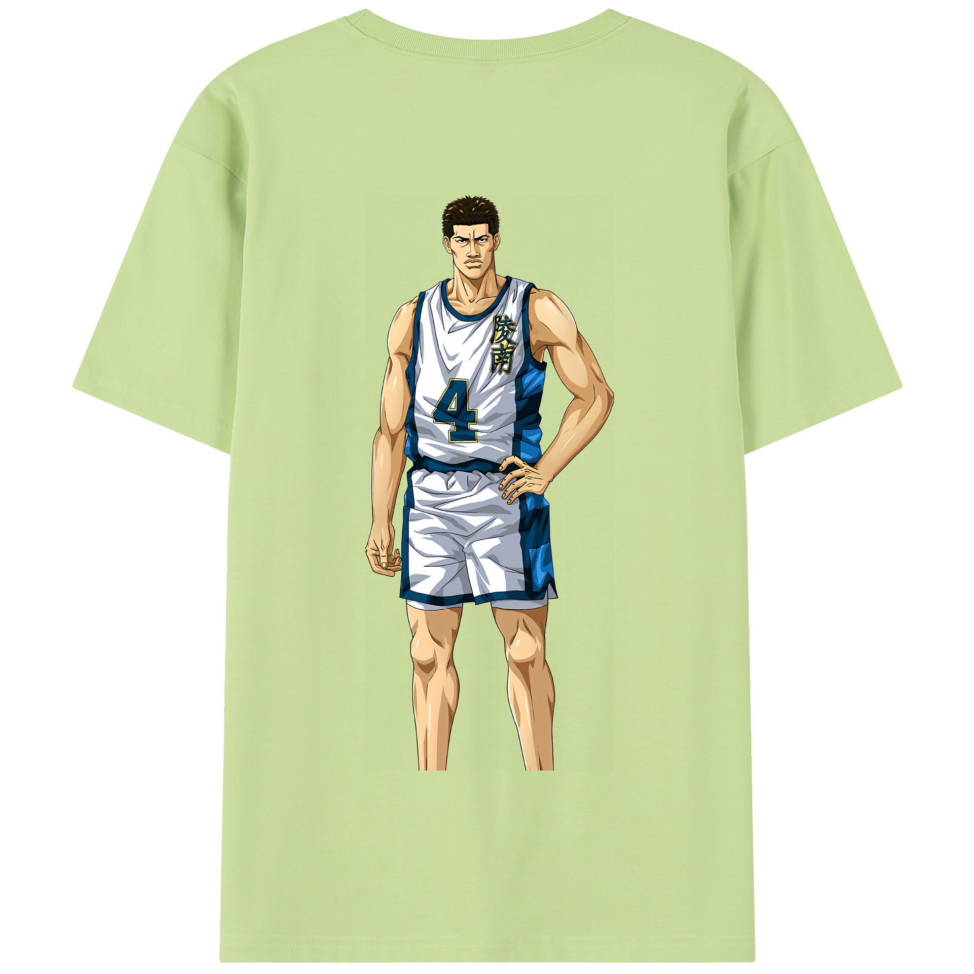 SLAM DUNK／スラムダンク 綿100％半袖Tシャツ（背面プリント）